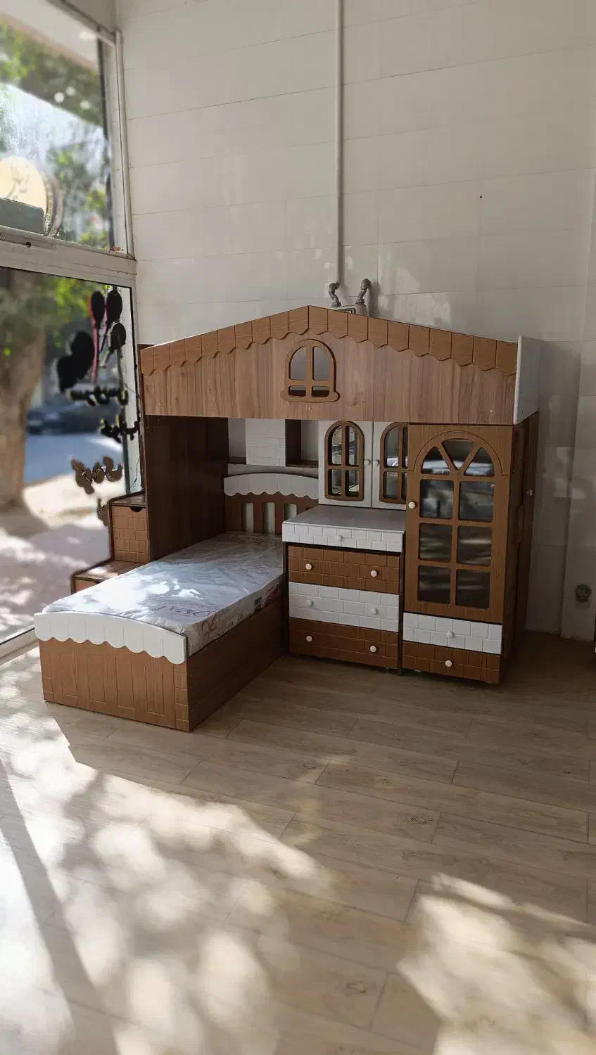 تخت دوطبقه|تخت و سرویس خواب|نیشابور, مدرس|دیوار