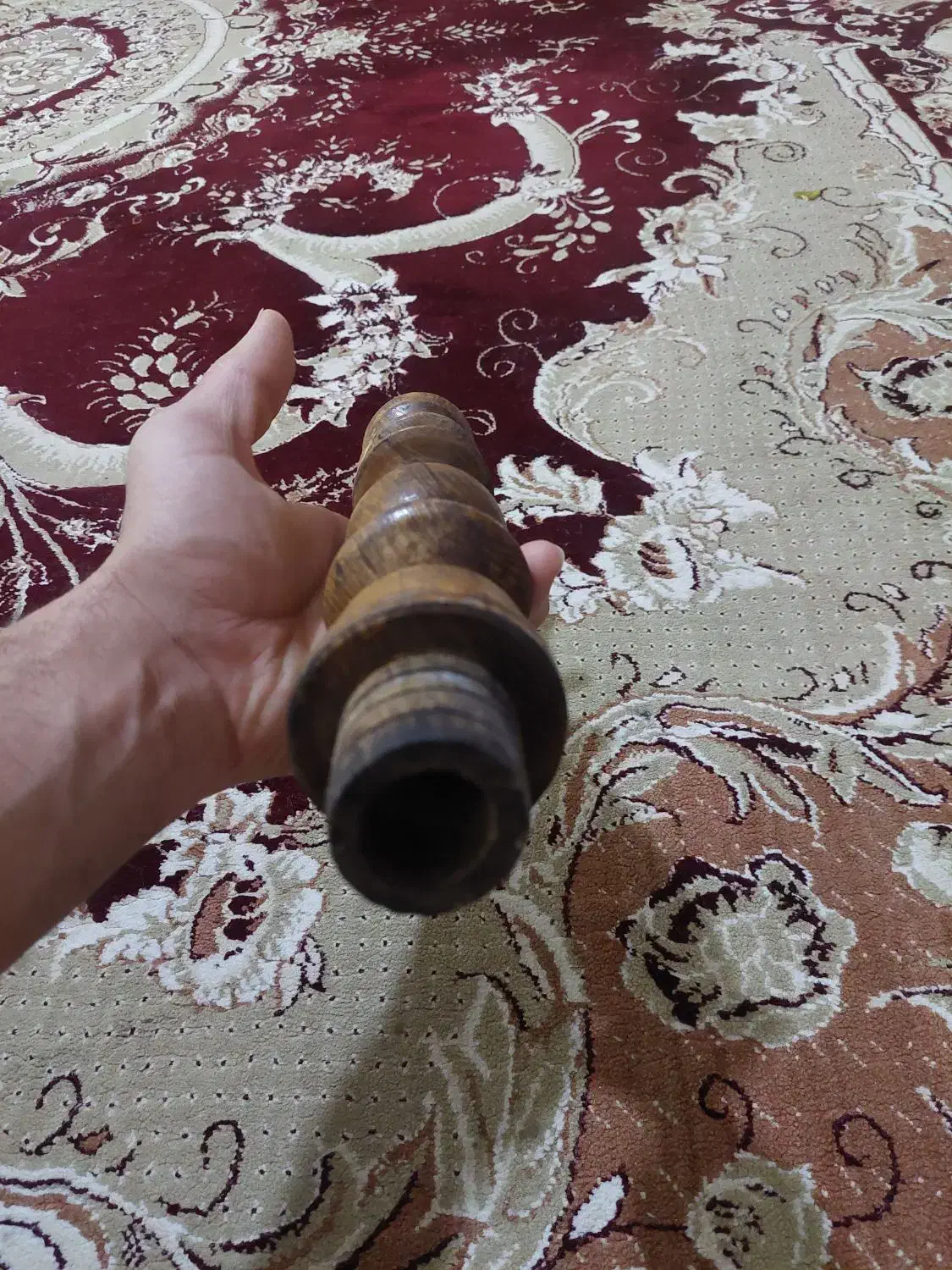 تنه قلیان چوبی ۲۵۰ تومن|زیورآلات و اکسسوری|اقبالیه, |دیوار