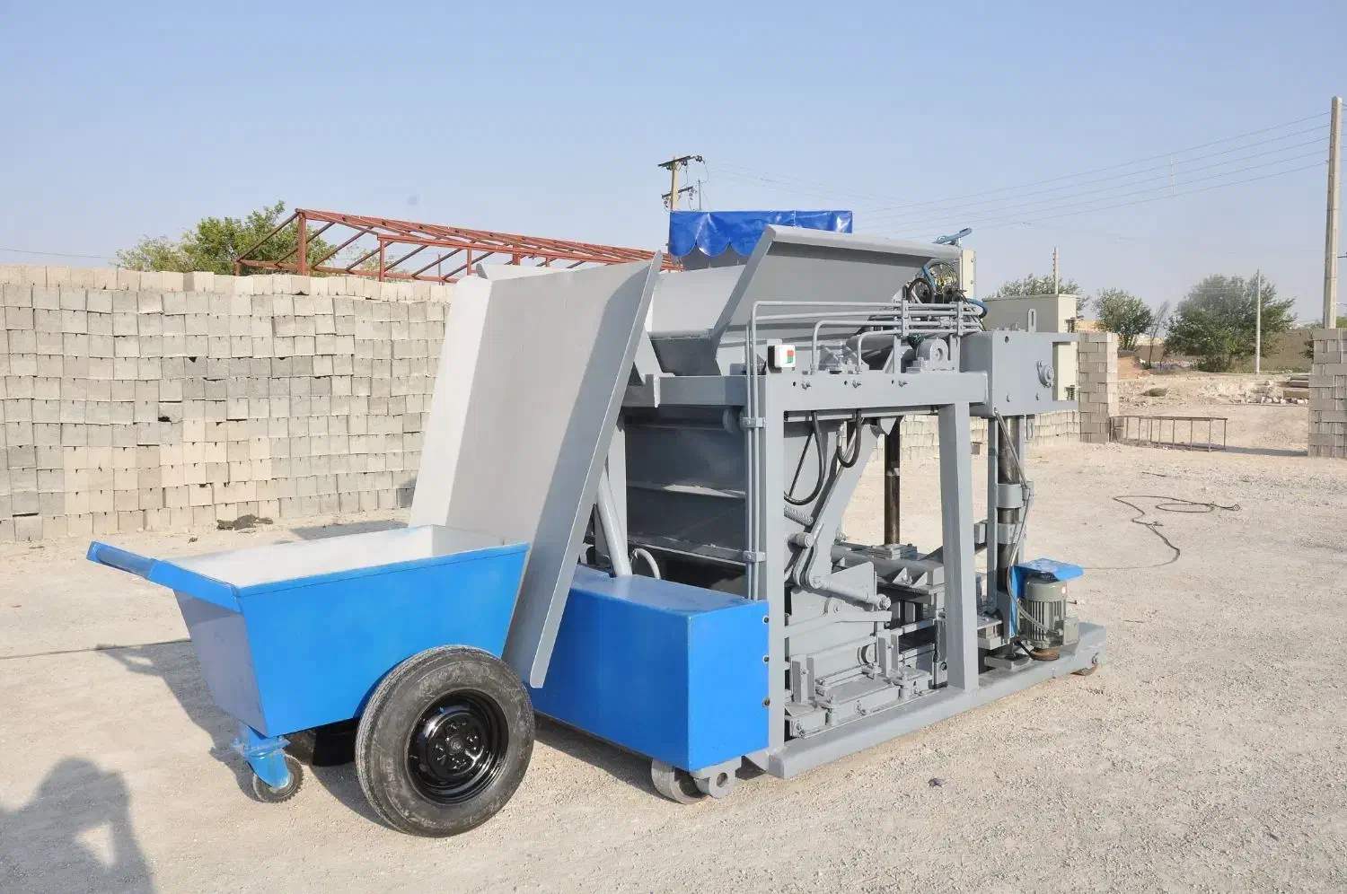 بلوک زن بالابردار|ماشین‌آلات صنعتی|خورموج, |دیوار