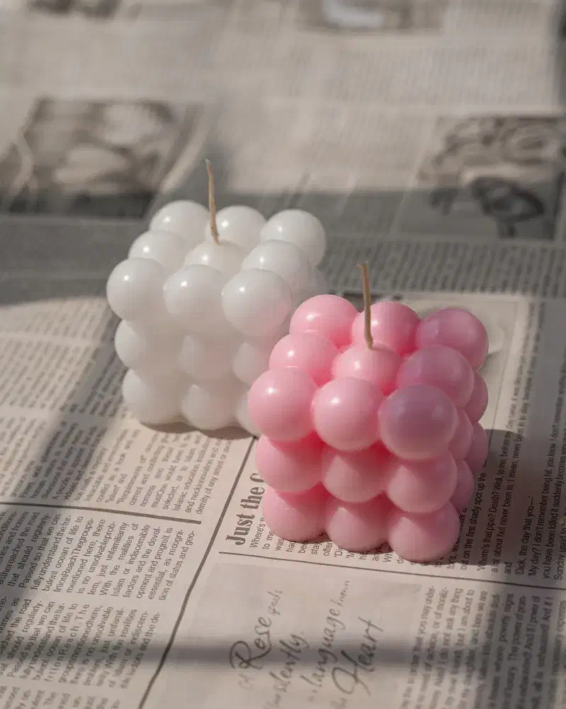 شمع روبیک|صنایع دستی و سایر لوازم تزئینی|اصفهان, دانشگاه اصفهان|دیوار