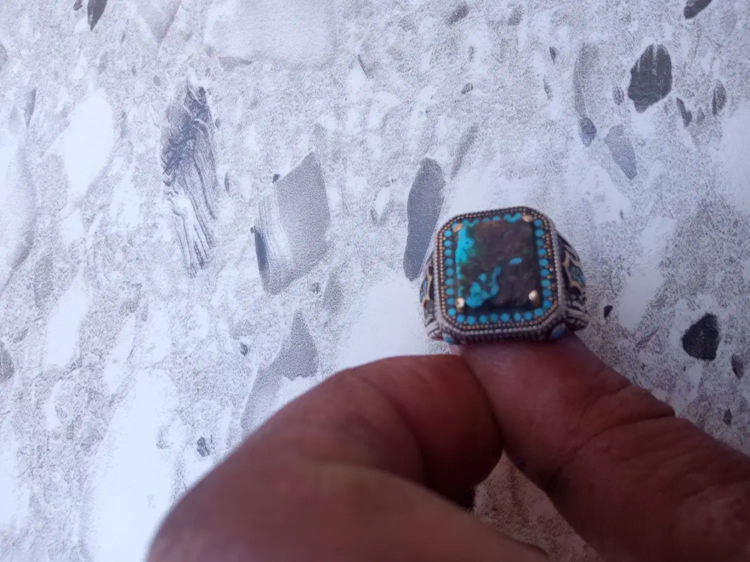 انگشتر فیروزه نیشابور|جواهرات|ایرانشهر, |دیوار