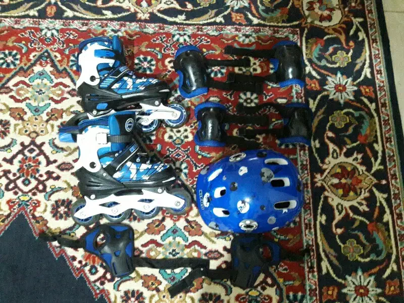 اسکیت کفشی با تجهیزات کاملاسکیت کفشی کاملا|دوچرخه، اسکیت، اسکوتر|همدان, |دیوار