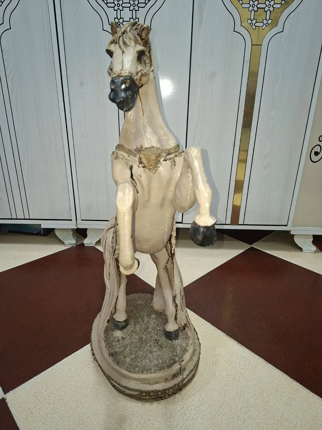 مجسمه اسب زیبا|مجسمه، تندیس، ماکت|اهواز, اسلام آباد غربی|دیوار