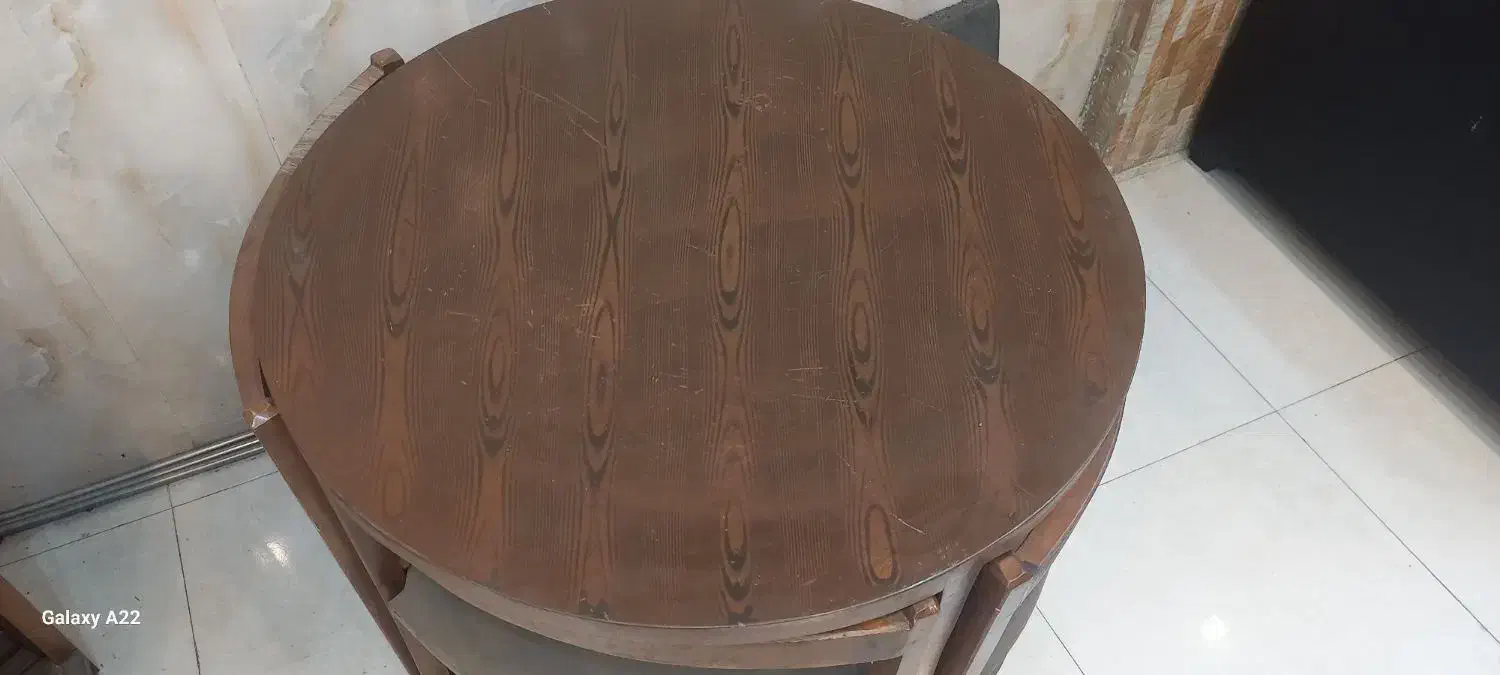 میز کم جا ۴نفره|میز و صندلی غذاخوری|ورامین, ورامین|دیوار