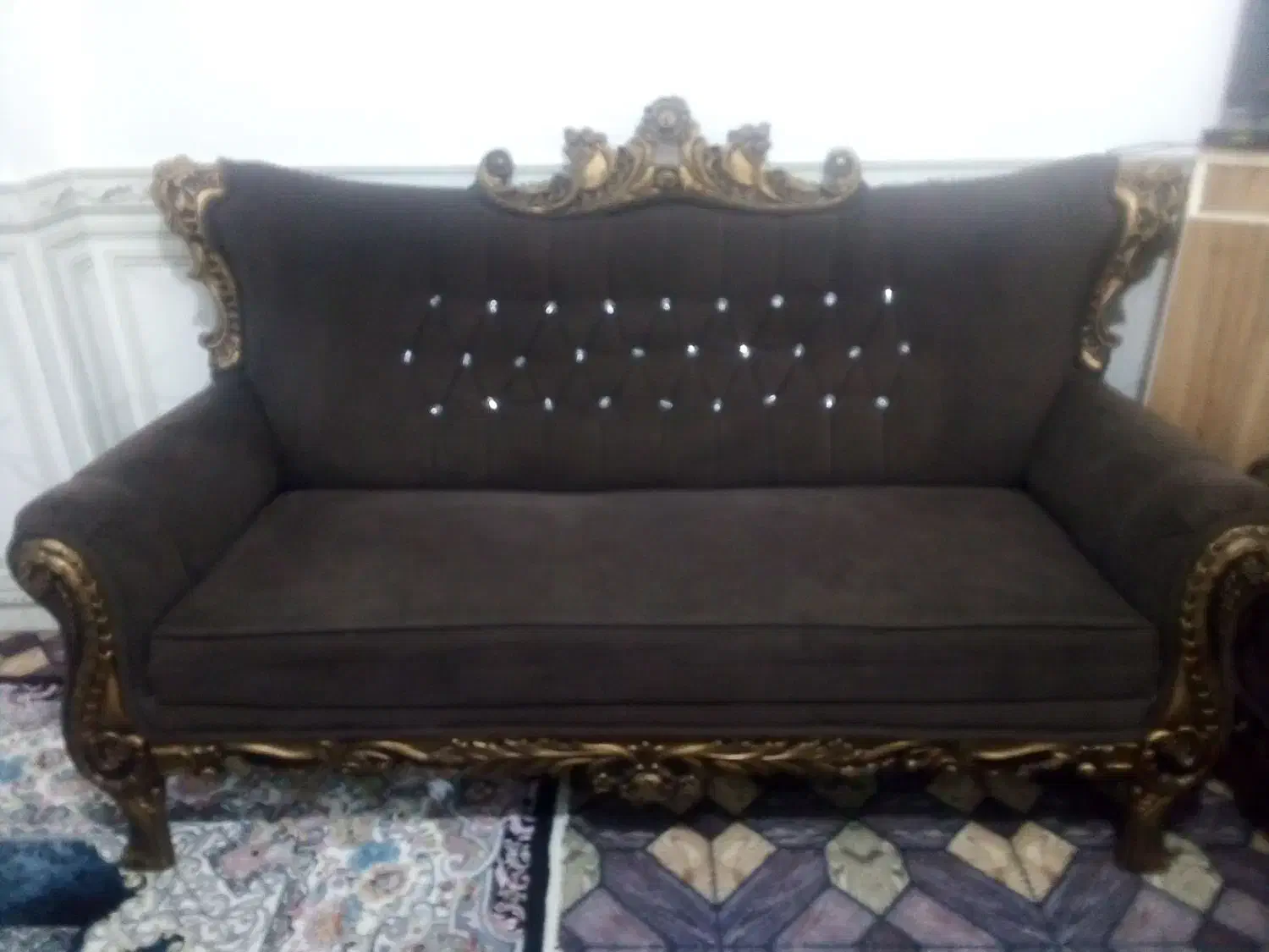 مبل ۷ نفر در حد نو|مبلمان خانگی و میز عسلی|گنبد کاووس, |دیوار