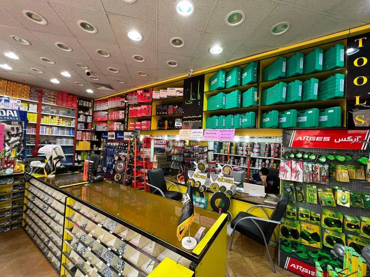 دریل شارژی 12 ولت دی سی ای DCA مدل ADJZ20 10EM|مصالح و تجهیزات ساختمان|کاشان, پشت شهربانی|دیوار