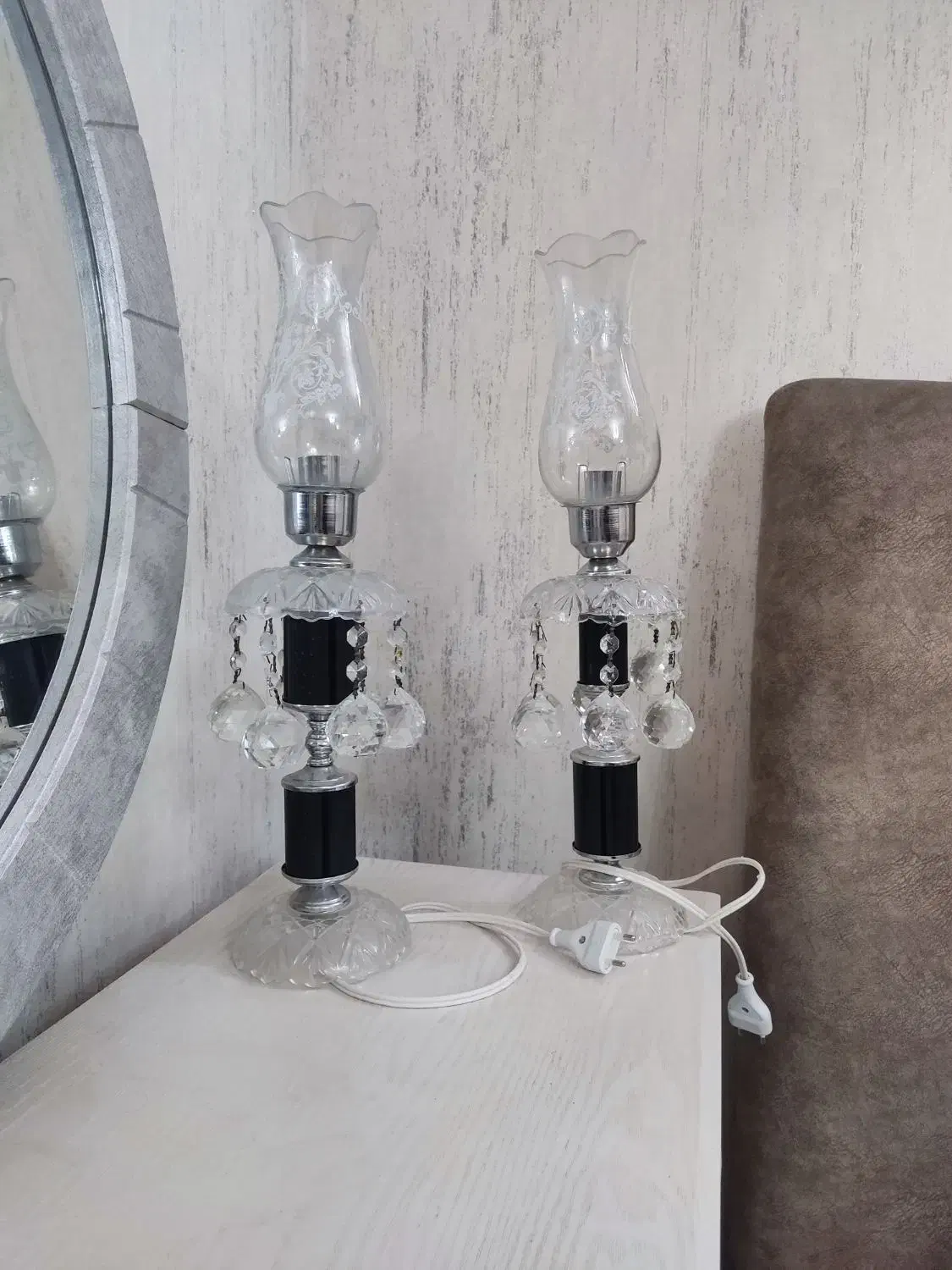 شمعدان|چراغ خواب و آباژور|خرم‌آباد, |دیوار