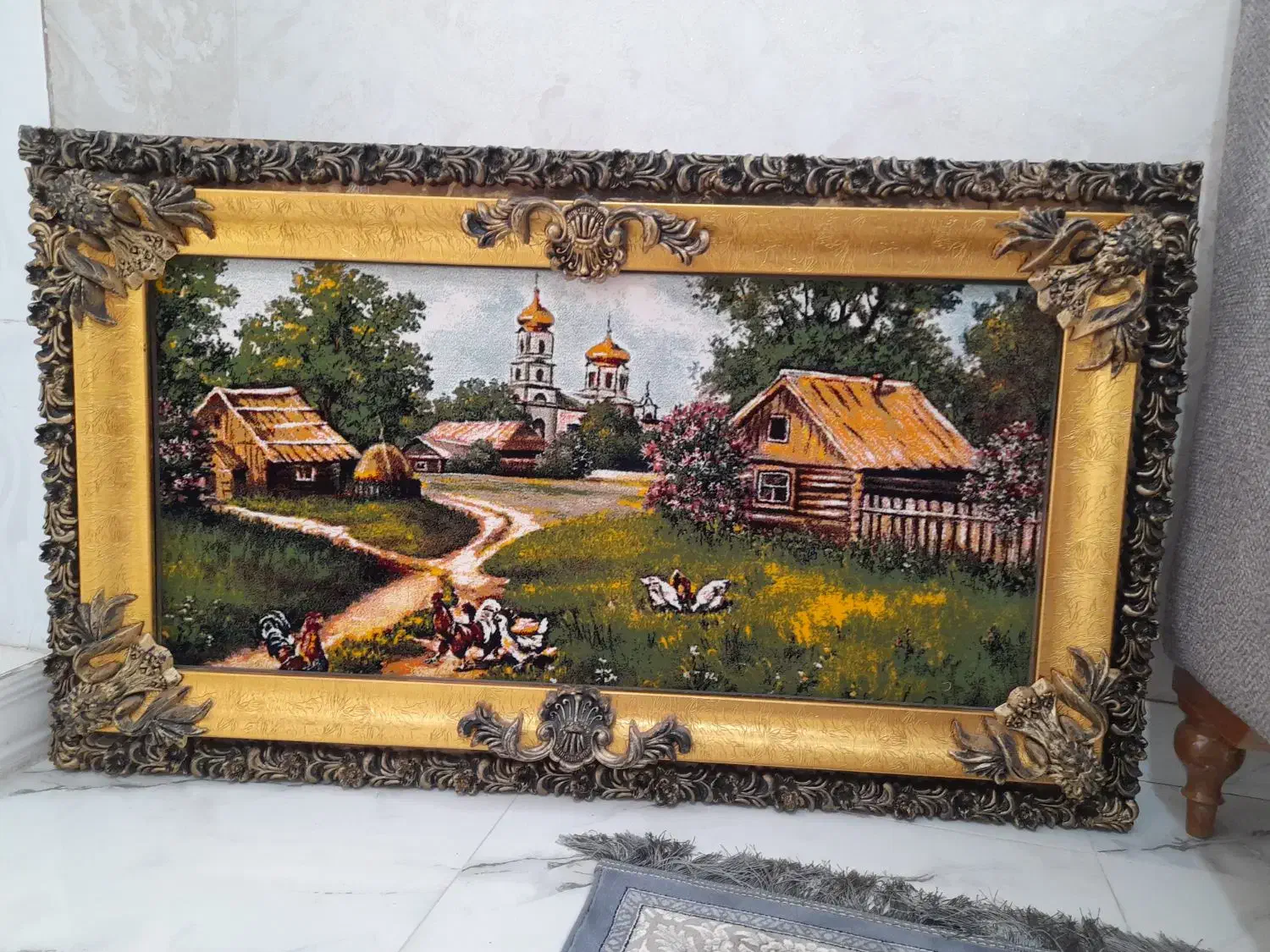 تابلو فرش|تابلو فرش|ابهر, |دیوار