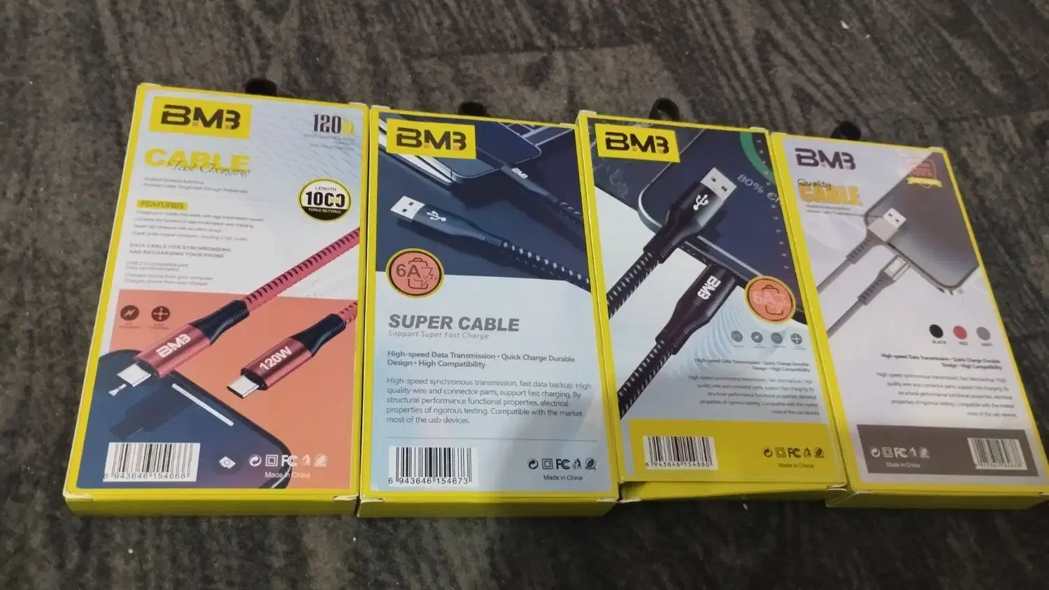 کابل های فست شارژ کیفیت بالا 6 آمپر|لوازم جانبی موبایل و تبلت|آبادان, |دیوار