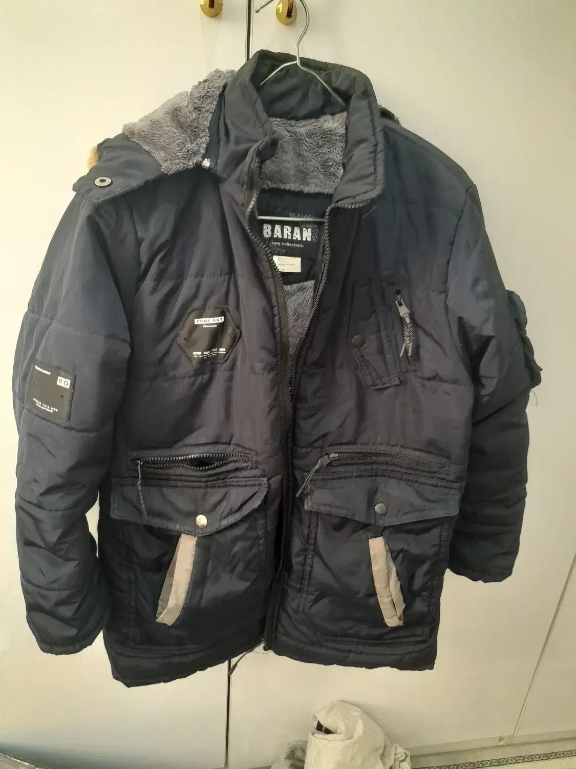 کاپشن  مانتو  هودی کیف درحد نو|لباس|قرچک, باقرآباد|دیوار