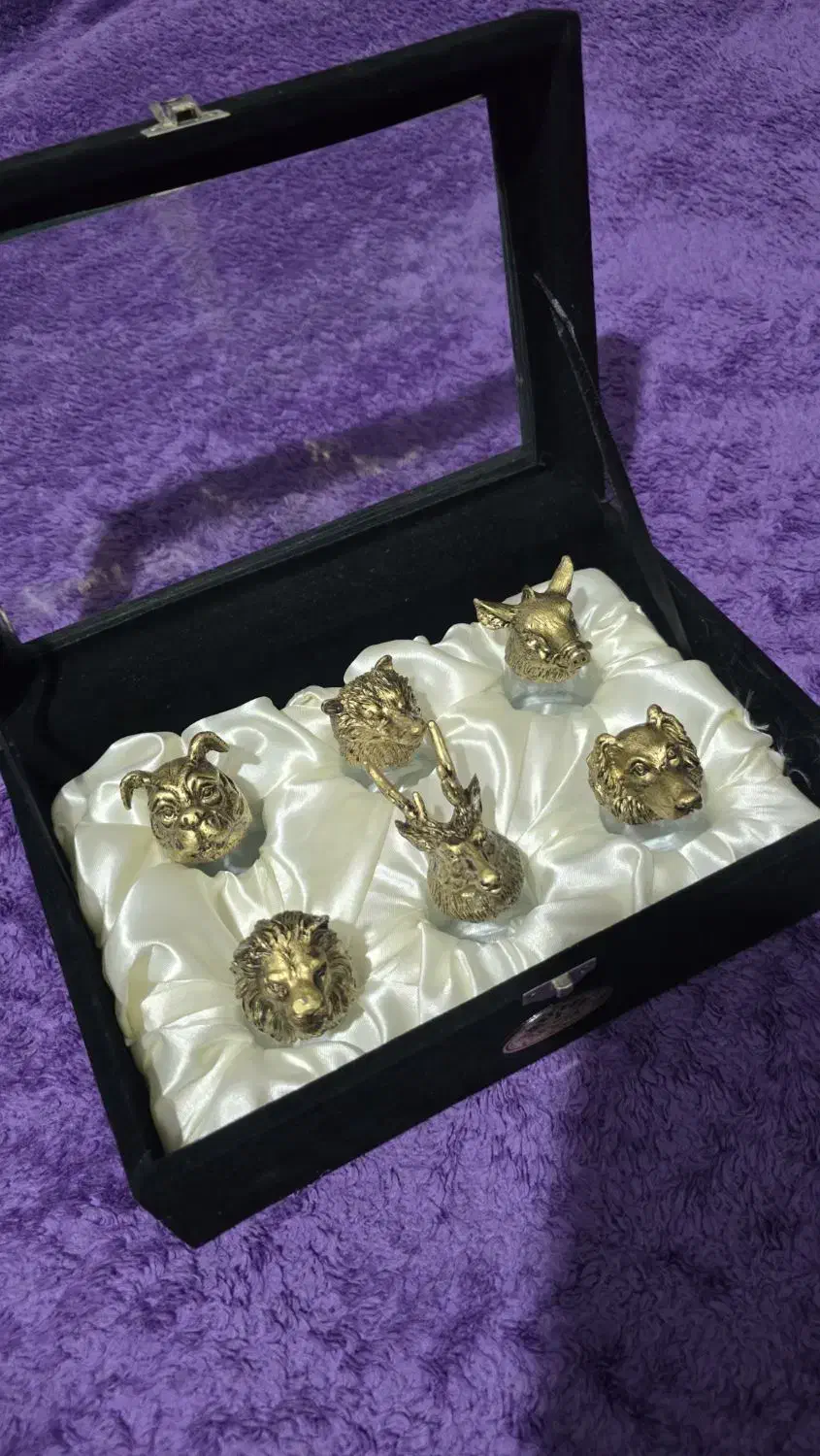 شات سر حیوانات 6 عددی|ظروف سرو و پذیرایی|ساری, |دیوار