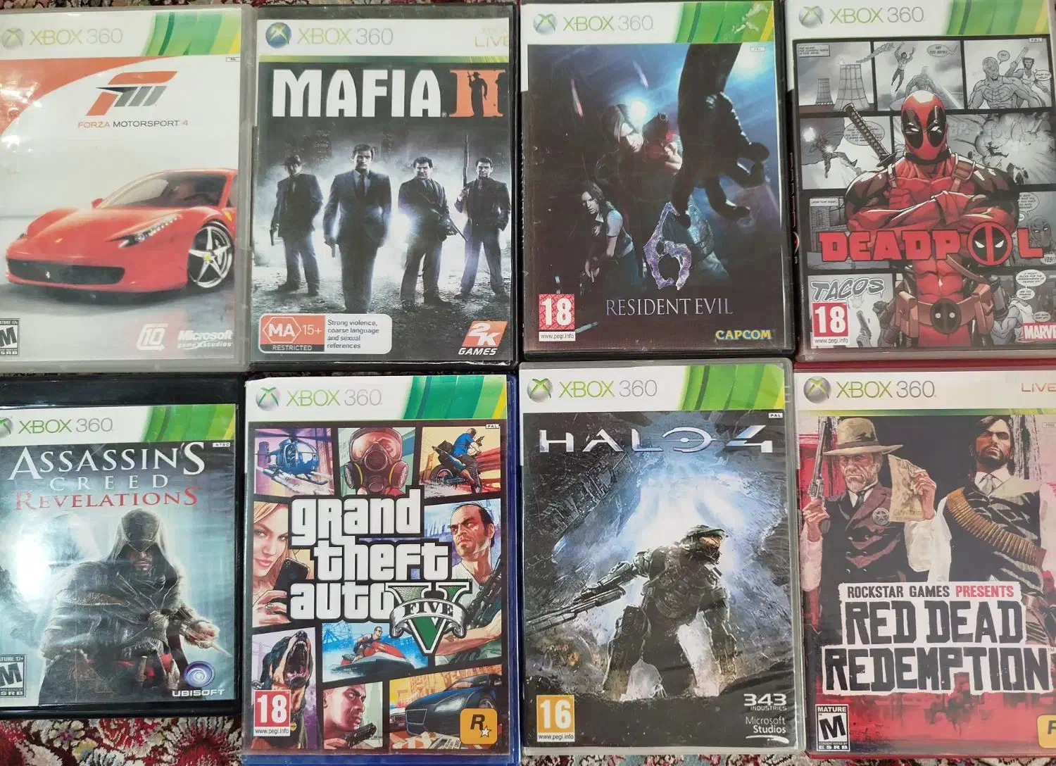 CD های Xbox 360|کنسول، بازی ویدئویی و آنلاین|فردیس, شهرک راه آهن|دیوار