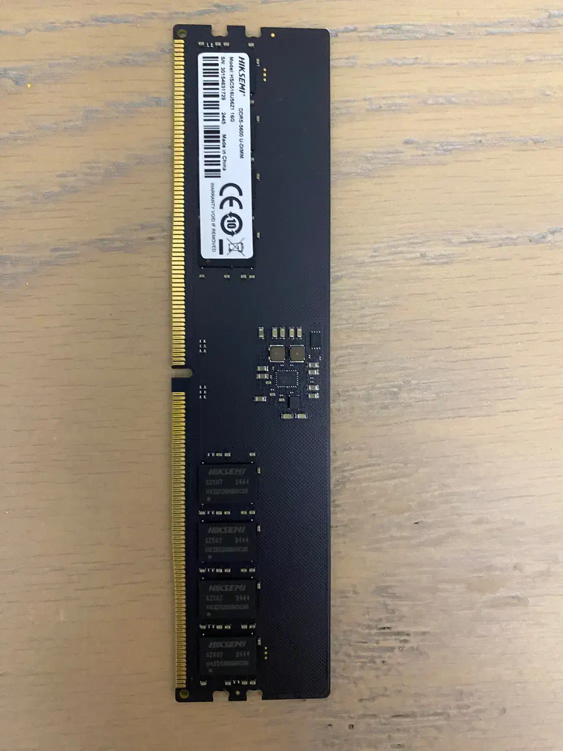 رم 16 گیگ hiksemi DDR5 hiker|قطعات و لوازم جانبی رایانه|تهران, گلستان (شهرک راه آهن)|دیوار