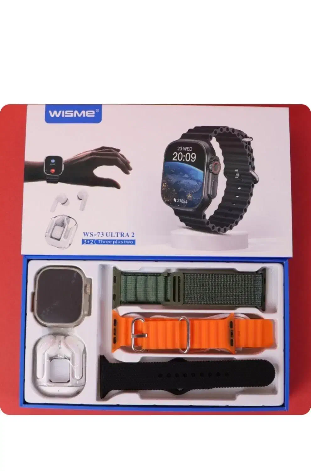 ساعت هوشمند اپل واج اولترا و ایریاد Wisme WS-73|ساعت|یزد, |دیوار