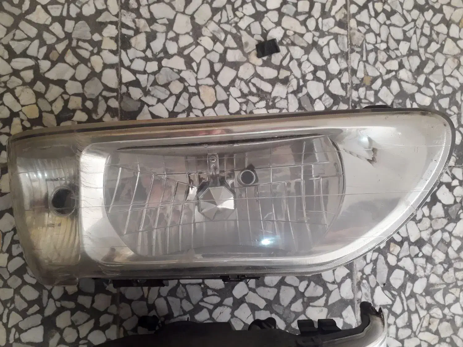 یک جفت چراغ جلوی پراید کاملا سالم|قطعات یدکی و لوازم جانبی|خمام, |دیوار