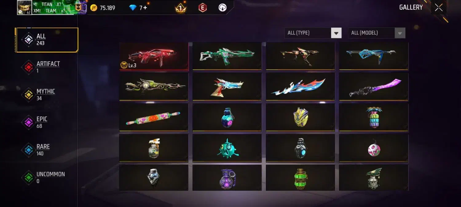 اکانت فیری فایر|کنسول، بازی ویدئویی و آنلاین|دوگنبدان, |دیوار