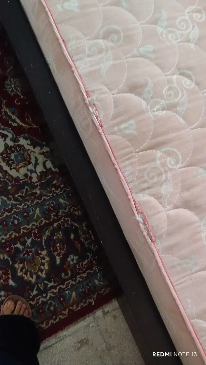 تخت دو نفره با تشک|تخت و سرویس خواب|قم, شهرک سازمان آب|دیوار