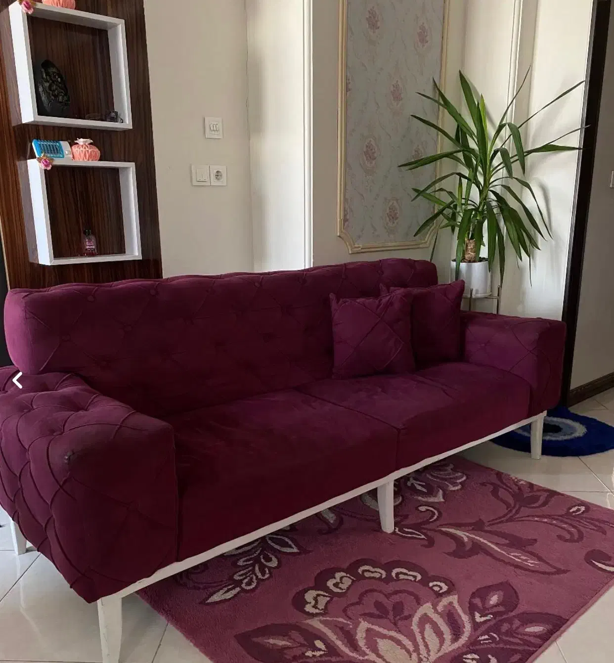 کاناپه سه نفره|مبلمان خانگی و میز عسلی|تهران, دهم فروردین|دیوار