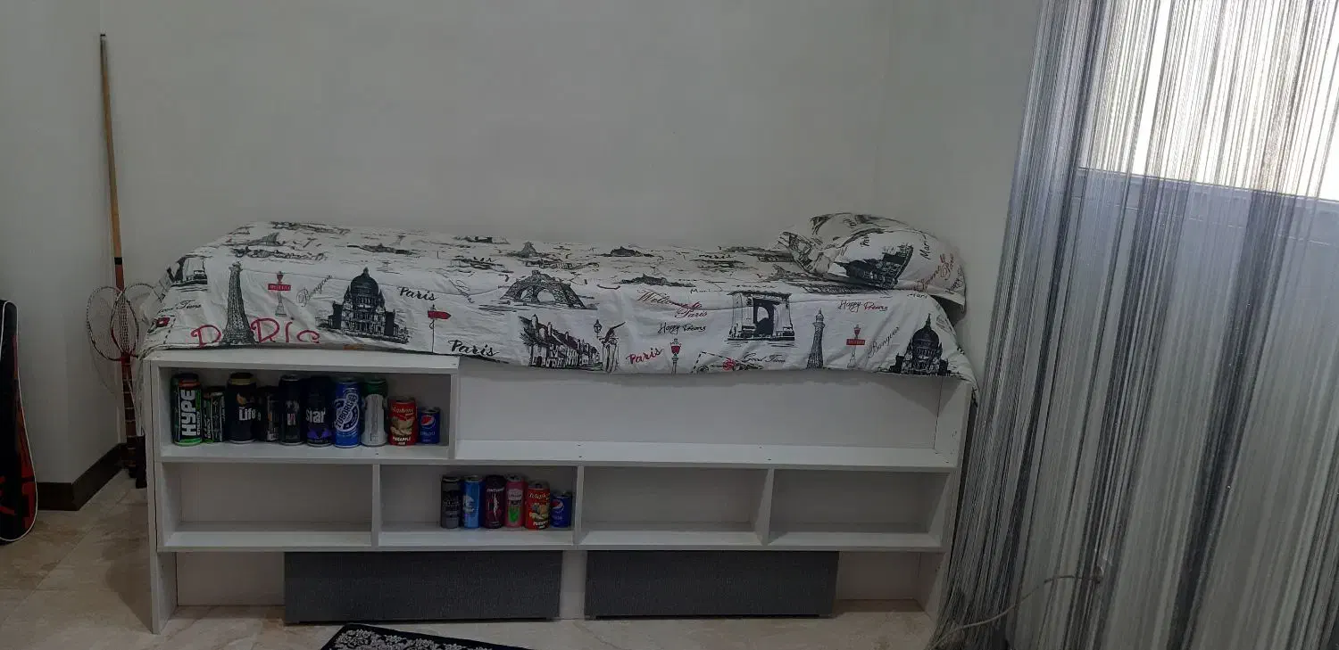 تخت mdf به همراه تشک|تشک تختخواب|کرج, فاز ۵ مهرشهر|دیوار