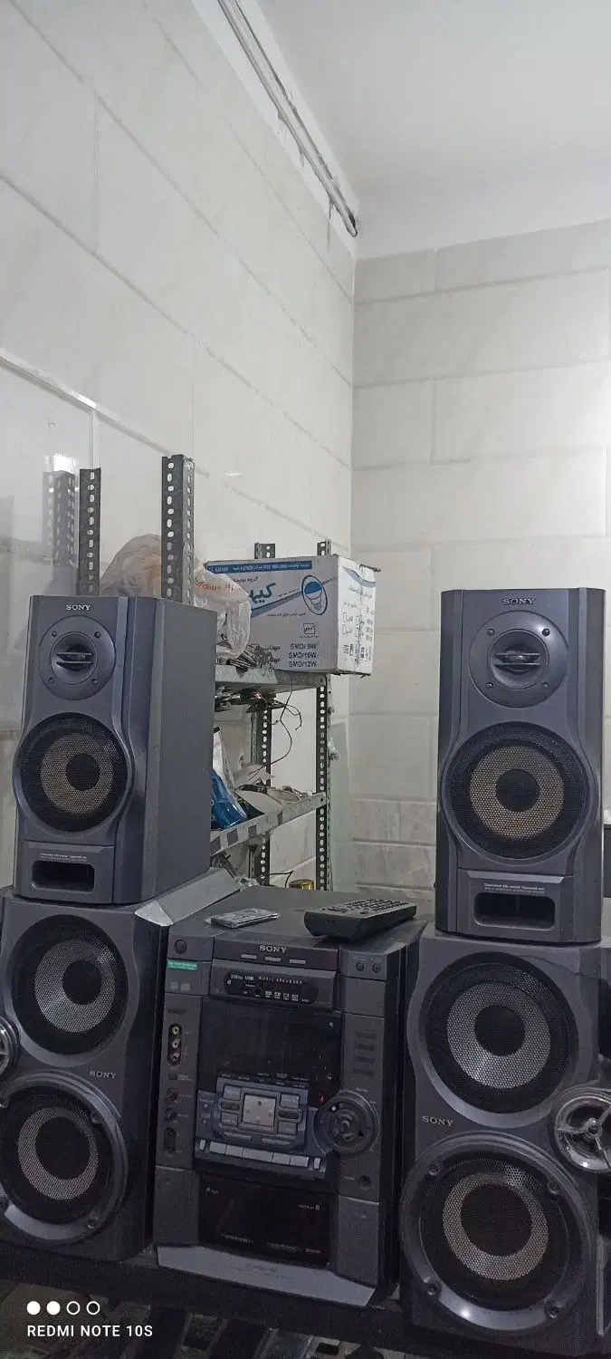 ظبط سونی 4400وات فلش خور بلوتوث|سیستم صوتی خانگی|قم, سید معصوم|دیوار