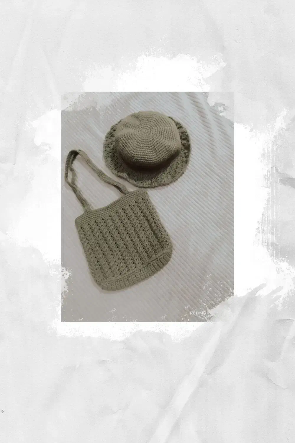 کیف زنانه ،کلاه و صندل مکرومه بافی|صنایع دستی و سایر لوازم تزئینی|بجنورد, |دیوار