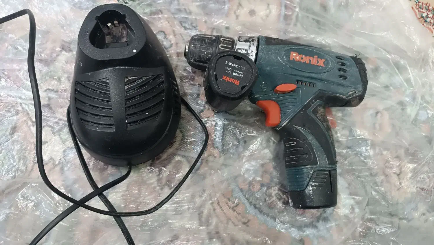 دریل شارژی رونیکس|ابزارآلات|همدان, |دیوار