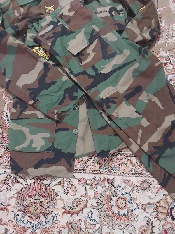 لباس استتار سبز در حدنو|لباس|کرمانشاه, |دیوار