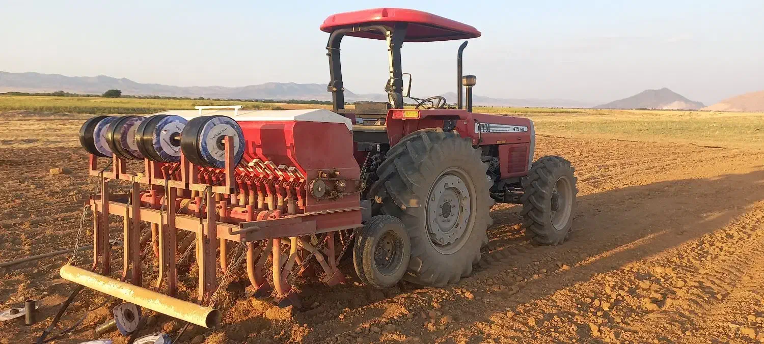 لوبیا کار دومخزن تیپ کش ۱۷ ردیف|ماشینآلات صنعتی|شاهنجرین, |دیوار