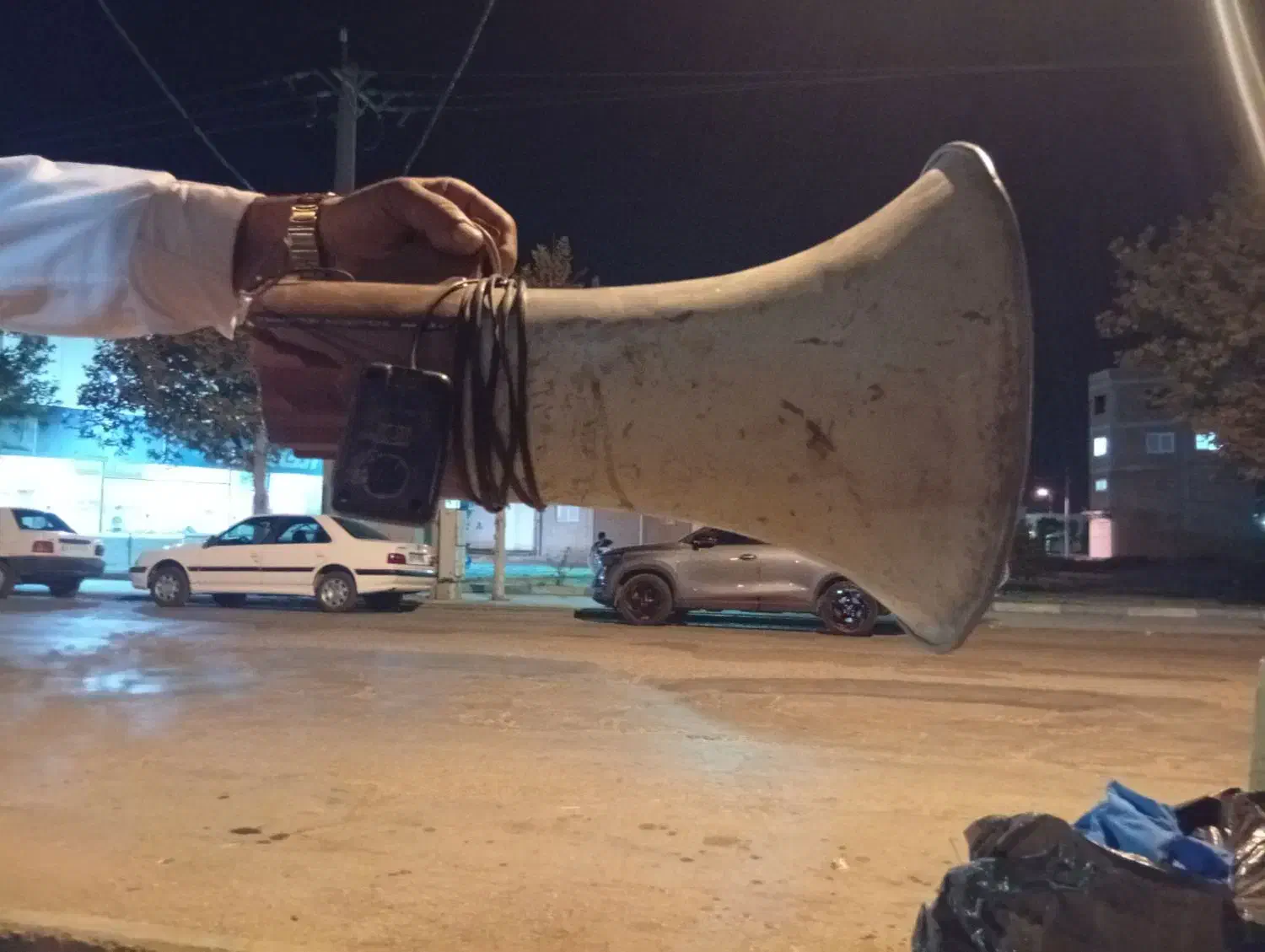 بلند گو شیپوری|سیستم صوتی خانگی|گنبد کاووس, |دیوار