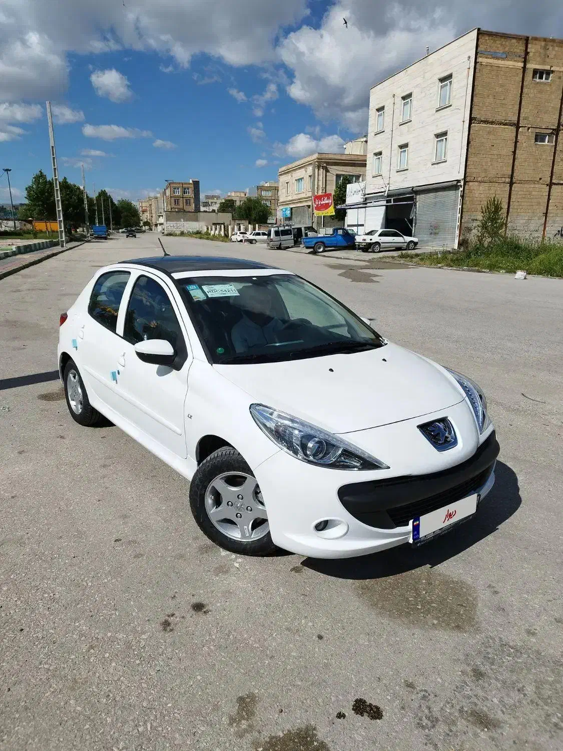 207 دستی پانوراما سقف شیشه رینگ اسپرت تیوفایو|خودرو سواری و وانت|سنقر, |دیوار