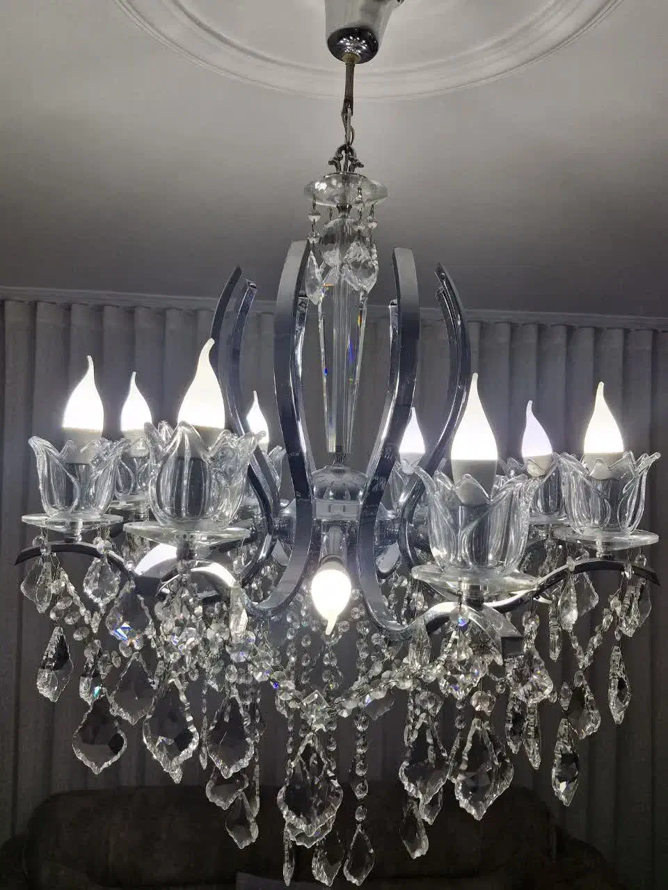 لوستر کریستال|لوستر و چراغ آویز|کرج, فاز ۴ مهرشهر|دیوار