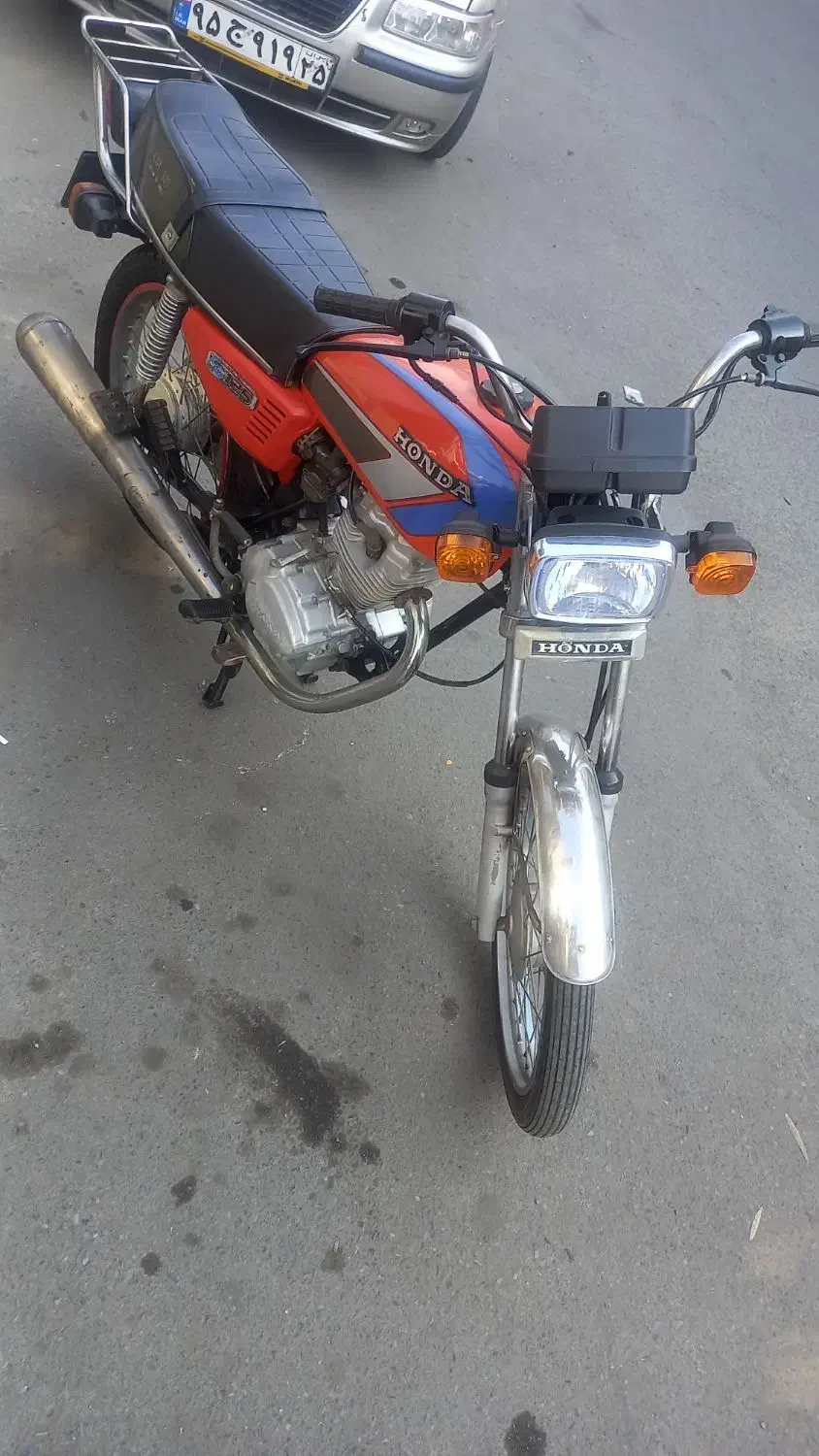 هوندا ۱۲۵ مزایده تمیز|موتورسیکلت|مرند, |دیوار