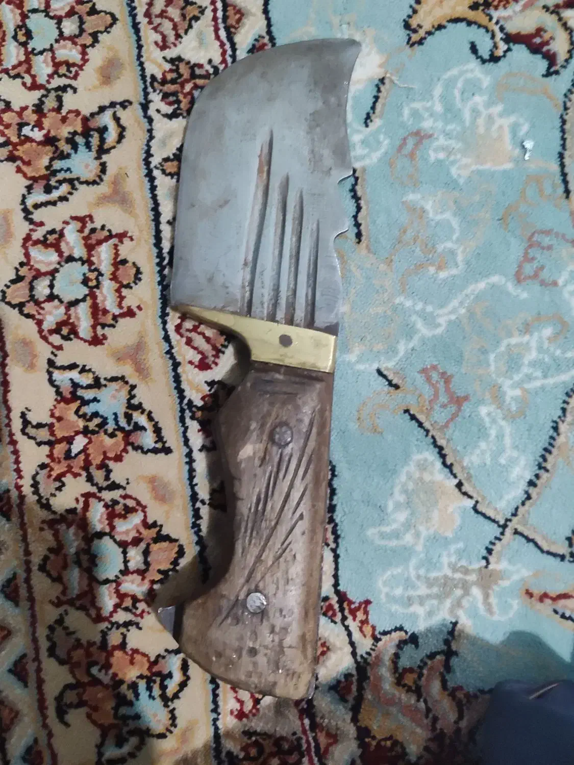 چاقو تیز گاوزن|کلکسیون اشیاء عتیقه|صباشهر, |دیوار