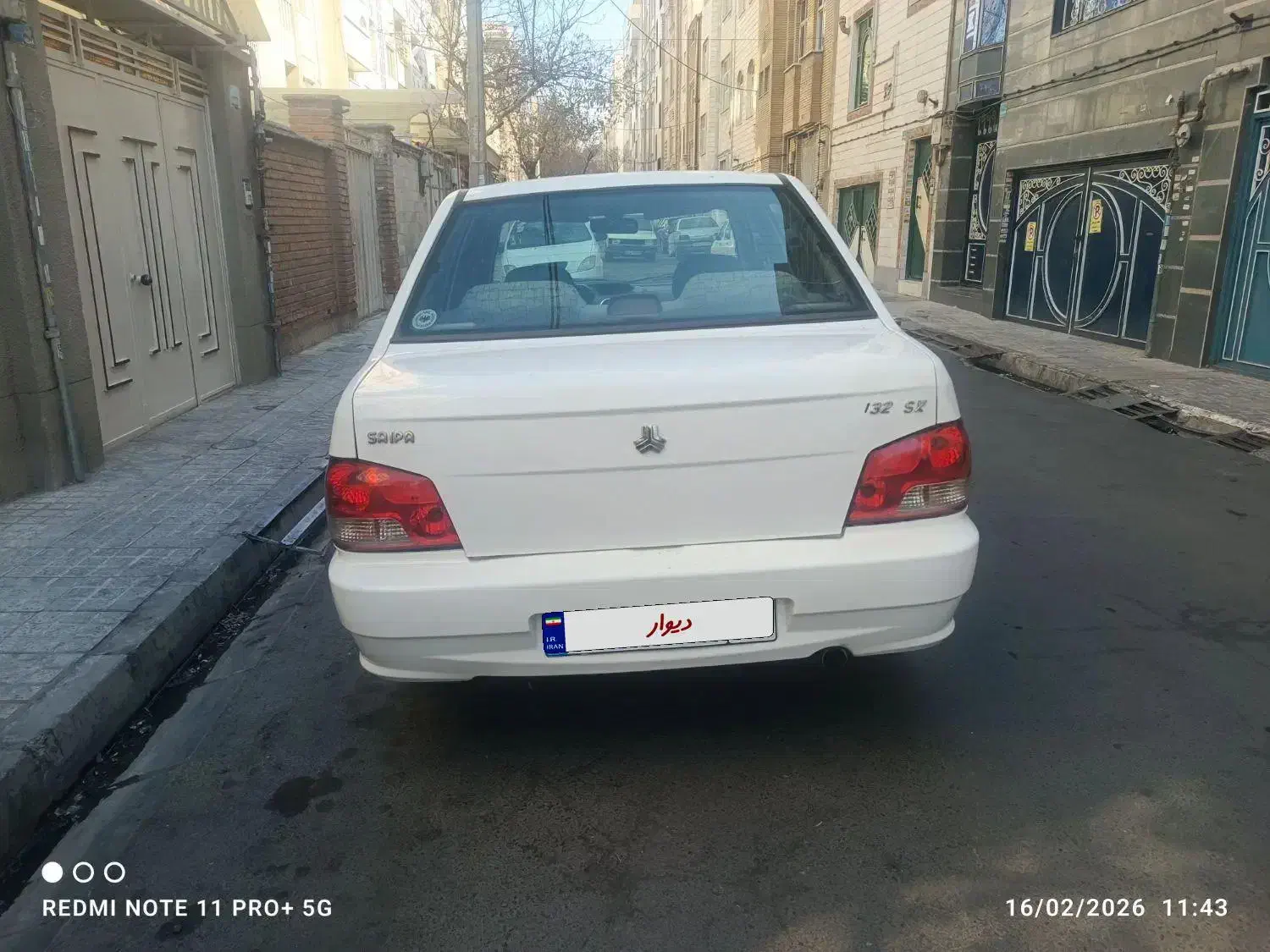پراید 132مدل 92ex|خودرو سواری و وانت|تهران, شهرک ولیعصر شمالی|دیوار