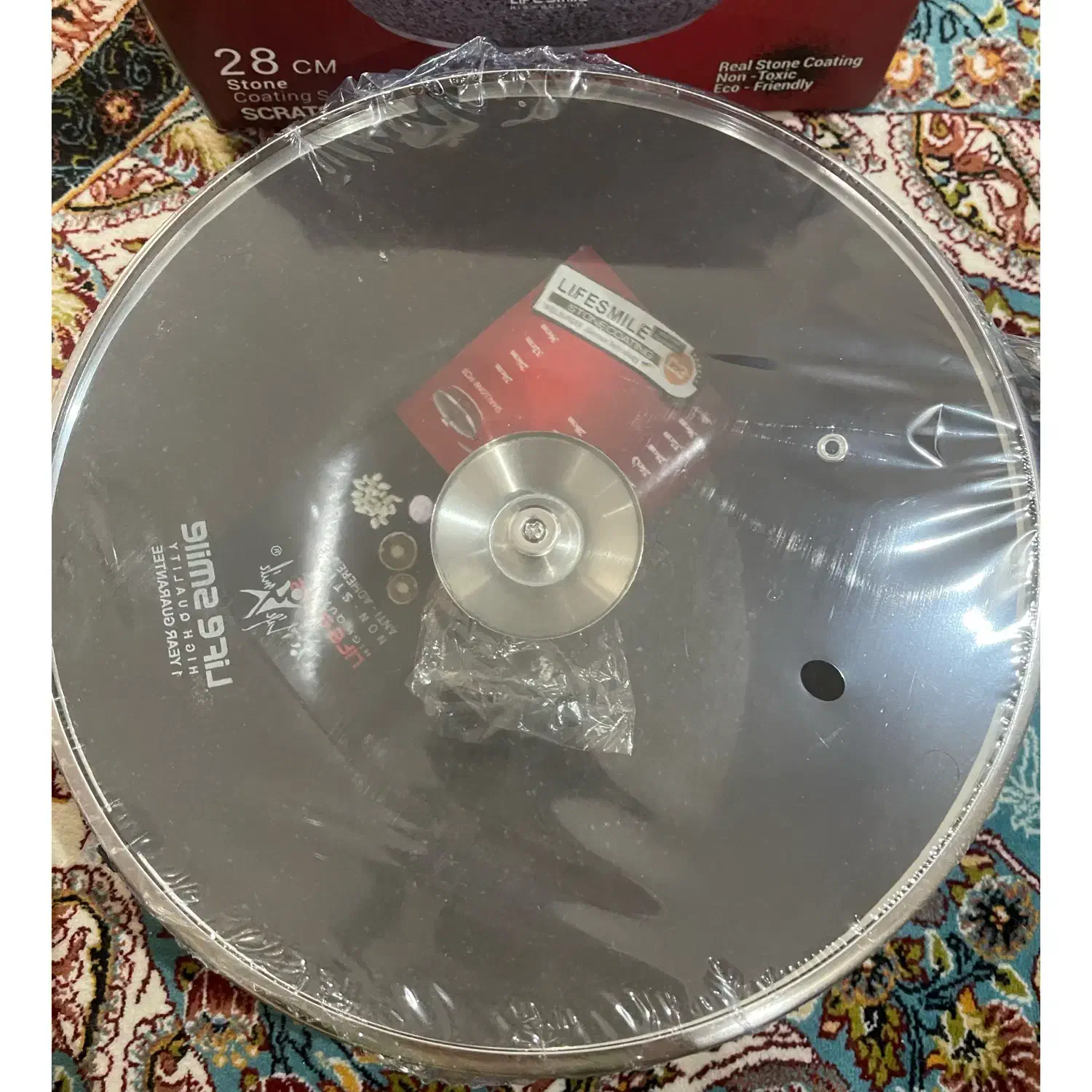 قابلمه گرانیت خارجی نو لایف اسمایل سایز۲۸|ظروف پختوپز|تهران, نیروی هوایی (پیروزی)|دیوار