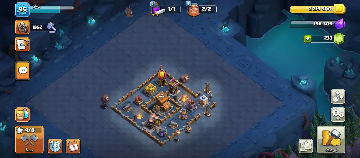 فروش اکانت کلش|کنسول، بازی ویدئویی و آنلاین|دهدشت, |دیوار