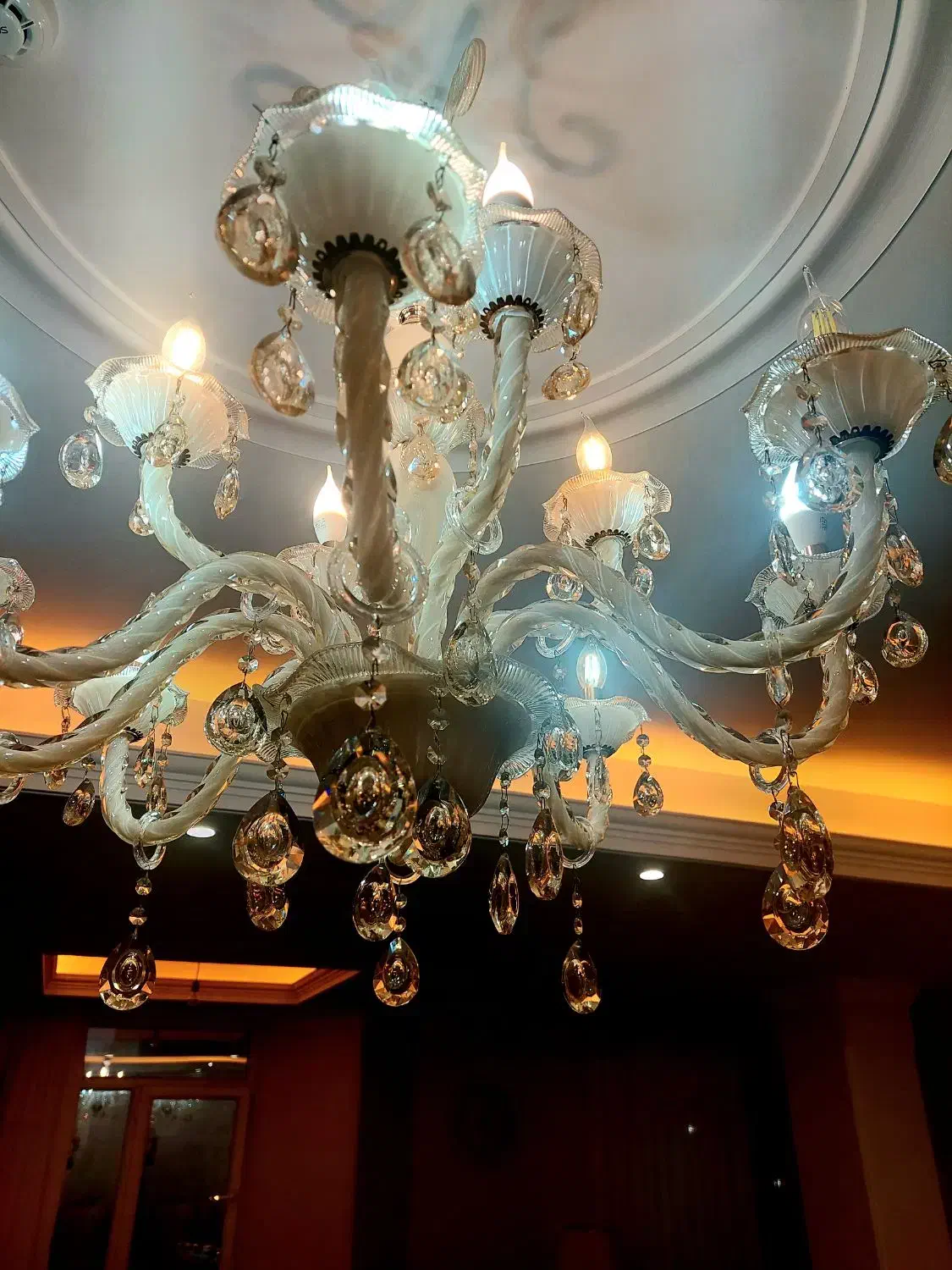 لوستر کریستال|لوستر و چراغ آویز|تهران, والفجر (افسریه)|دیوار