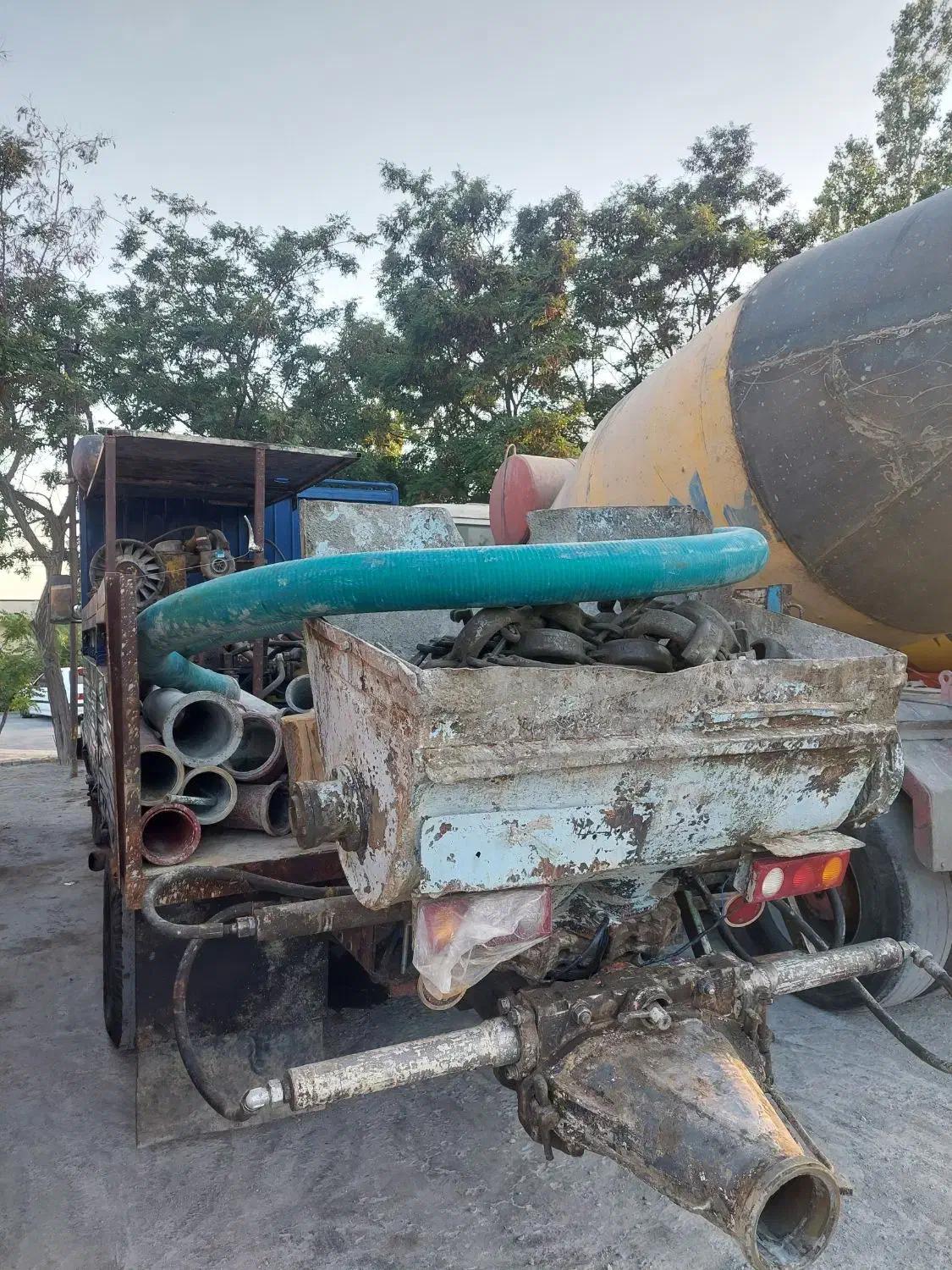 پمپ زمینی بتن|ماشینآلات صنعتی|اسلامشهر, شهرک مهدیه|دیوار