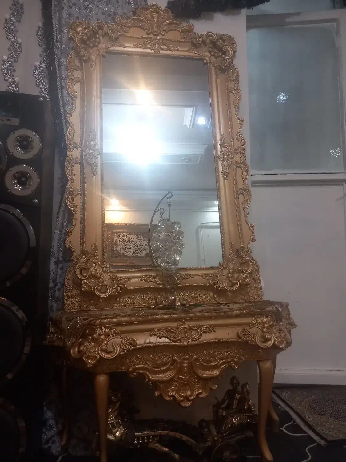 ساعت پولستر و آیینه|بوفه، ویترین، کنسول|ارومیه, |دیوار