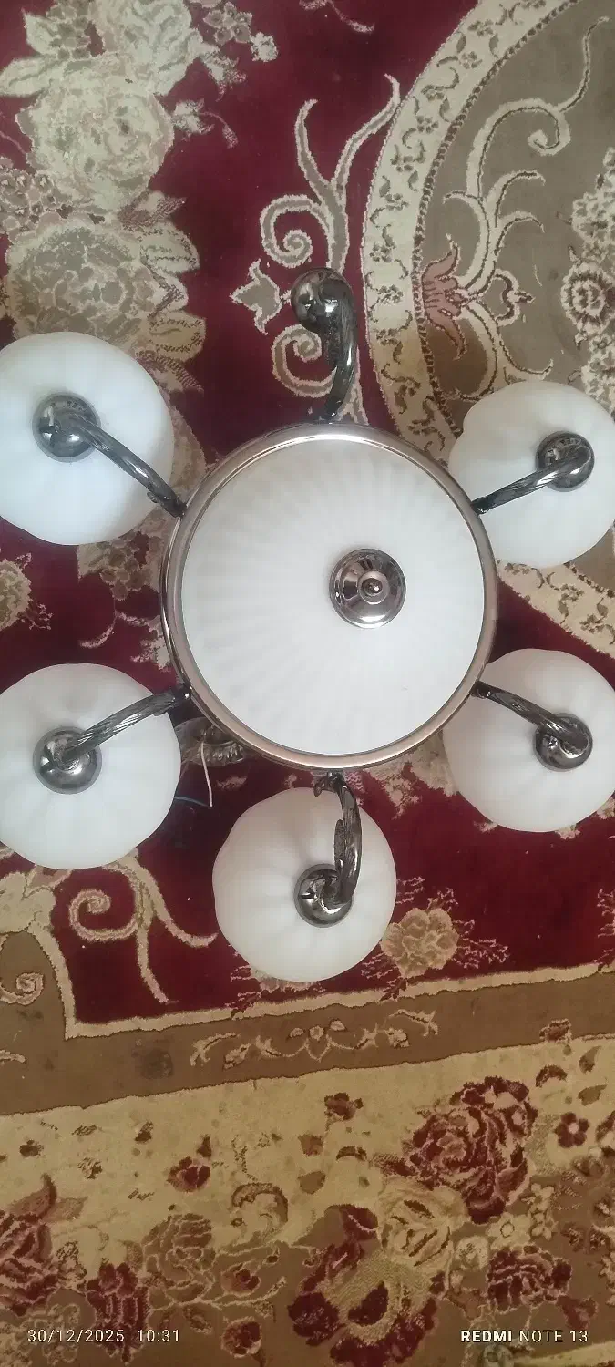 لوستر|لوستر و چراغ آویز|شیراز, گچی|دیوار