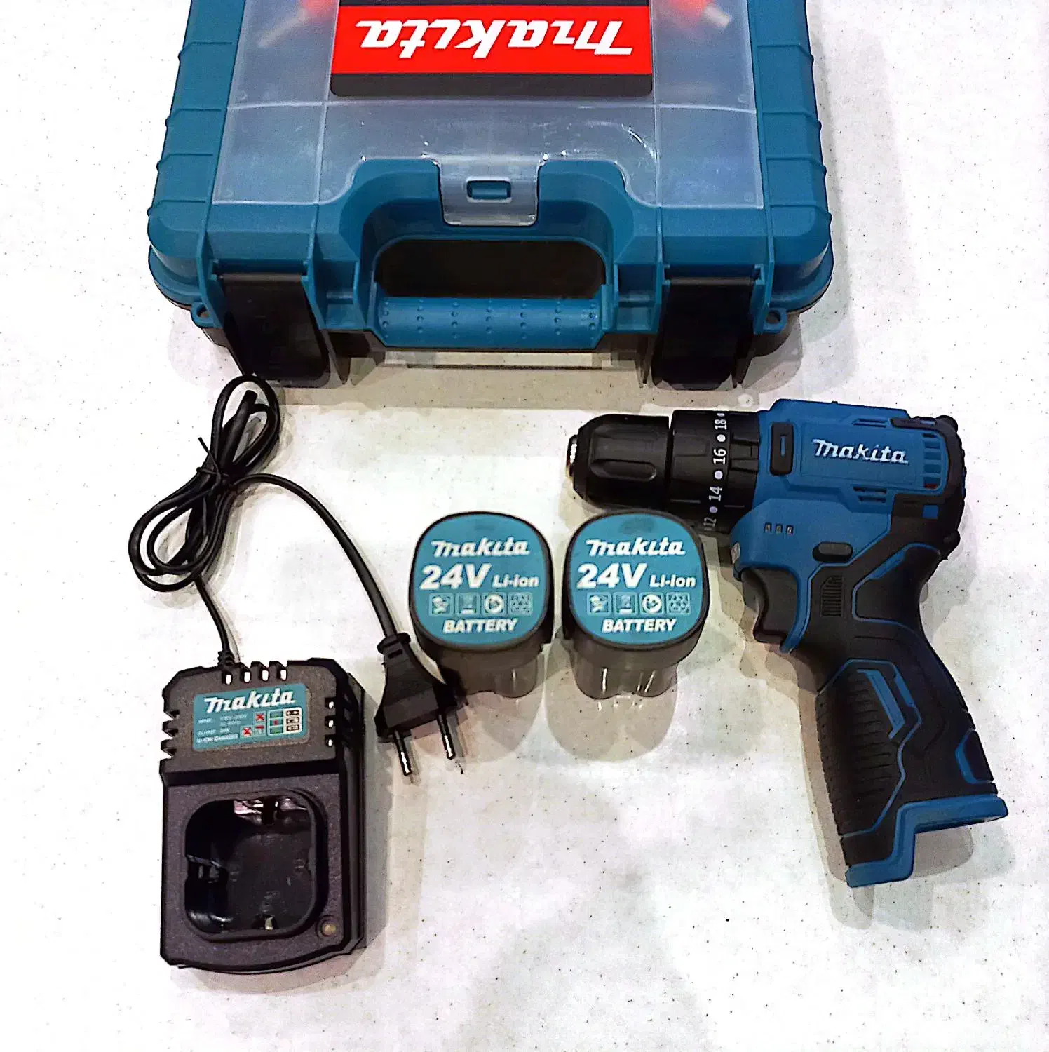 دریل پیچ گوشتی شارژی ماکیتا براشلس  چکشی|ابزارآلات|تهران, مدائن|دیوار