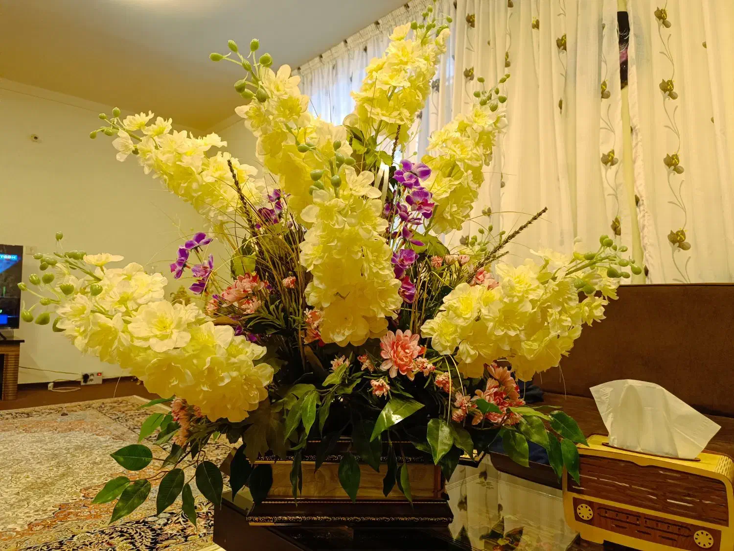 گل زیبا|گل مصنوعی|ارومیه, |دیوار