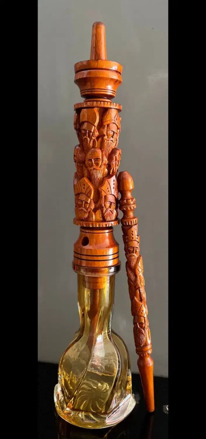 قلیون شاهکار تمام رخ کلکسیونی چوبسرخ|کلکسیون اشیاء عتیقه|تهران, بوستان ولایت|دیوار