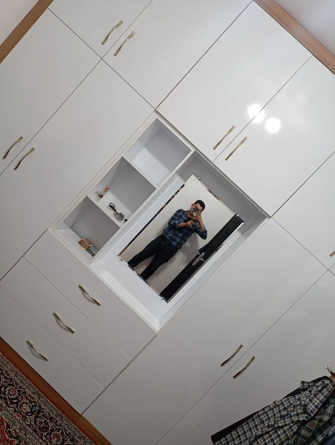 ساخت کابینت و کمد و قرنیز|جاکفشی، کمد، دراور|شهرکرد, |دیوار