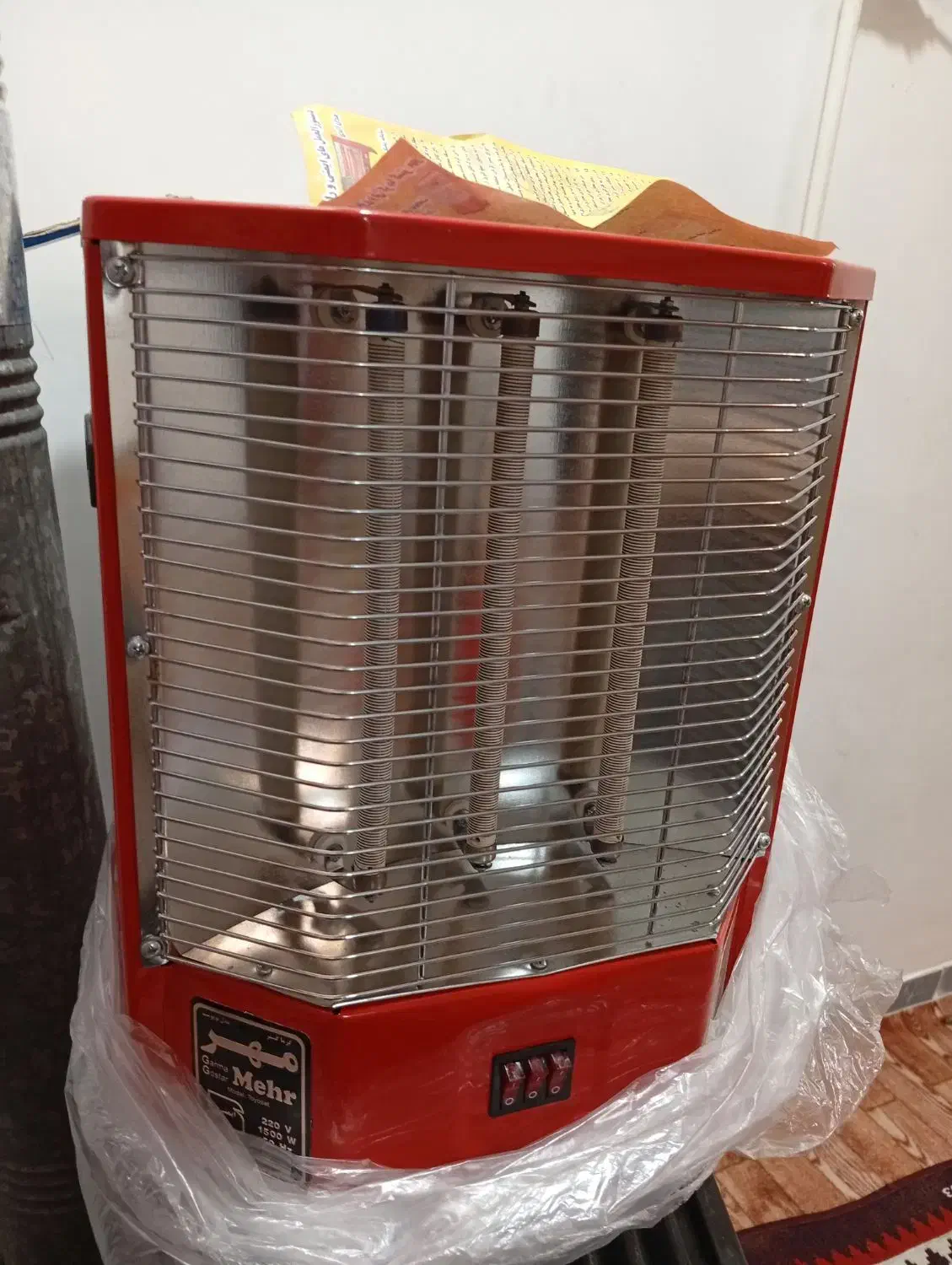 بخاری برقی|بخاری، هیتر، شومینه|ماسال, |دیوار