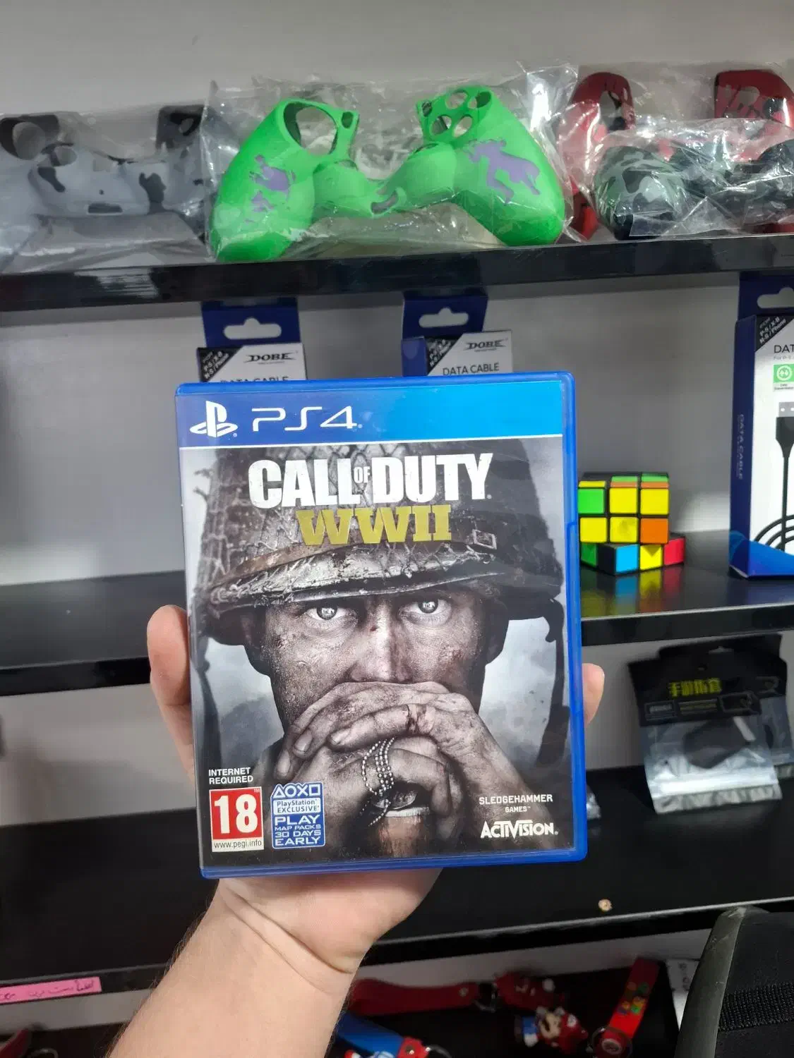 دو عدد دیسک بازی ps4 ps5 /call of duty wwii/rivals|کنسول، بازی ویدئویی و آنلاین|تهران, حکیمیه|دیوار