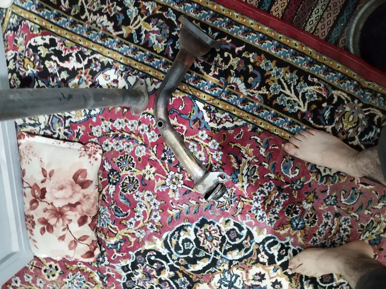 لوله اگزوز سنتر وسنتر206 گاز سی آن جی مخسن بزرگ|قطعات یدکی و لوازم جانبی|ملارد, |دیوار