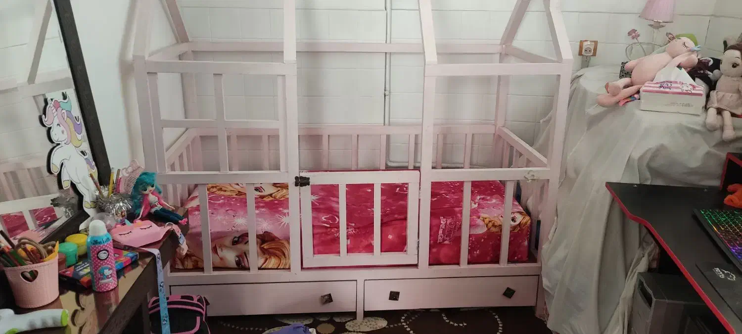 تختخواب مونته سوری|تخت و سرویس خواب|ماهدشت, |دیوار