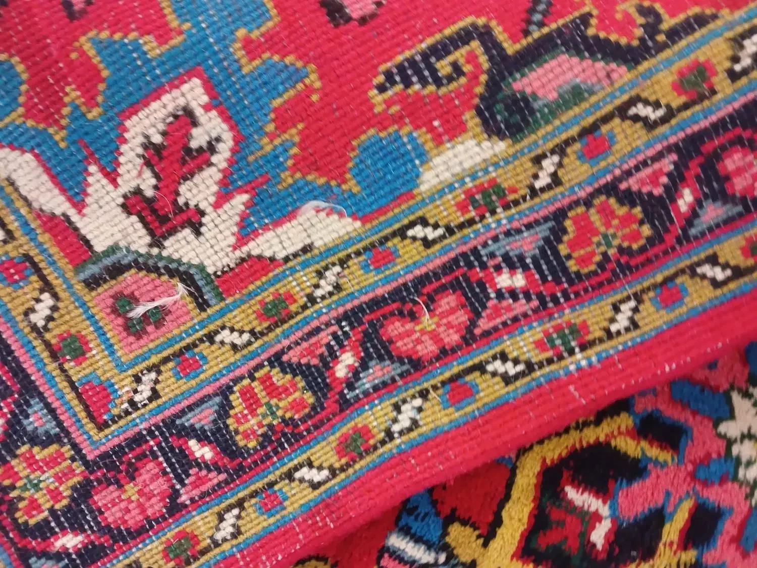 قالیچه دست بافت|فرش|خلخال, |دیوار