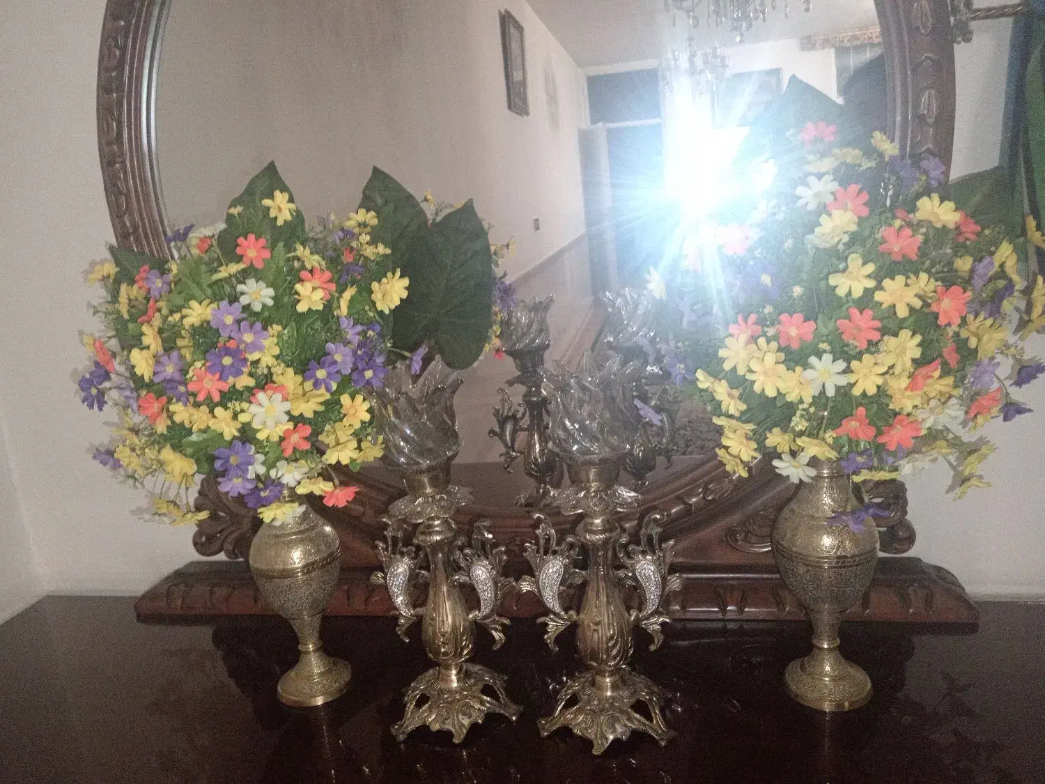 گل مصنوعی|گل مصنوعی|بروجرد, |دیوار